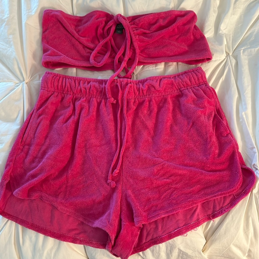 Terry cloth 2-piece set